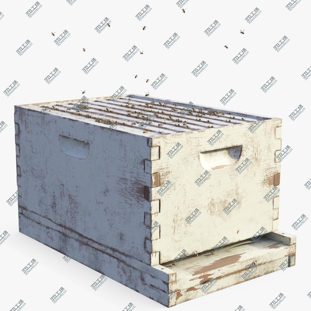 images/goods_img/202105072/Painted Brood Box Cedar 8 Frames 3D/1.jpg